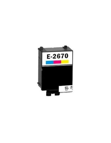 Cartucho de Tinta Colorido Genérico Epson T267 - Substitui C13T26704010