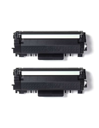 Brother TN2420 Preto Pack de 2 Cartuchos de Toner Originais - TN2420TWIN