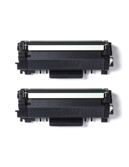 Brother TN2420 Preto Pack de 2 Cartuchos de Toner Originais - TN2420TWIN