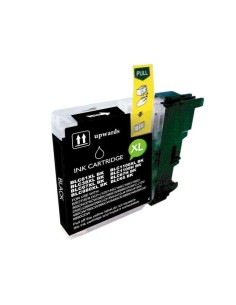 BULK - Brother LC980XL/LC1100XL/LC985XL Preto Cartucho de Tinta Genérico - Substitui LC980BK/LC1100BK/LC985BK