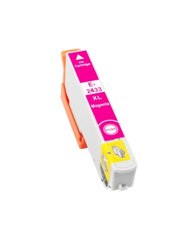 Epson T2433/T2423 (24XL) Magenta Cartucho de Tinta Genérico - Substitui C13T24334012/C13T24234012