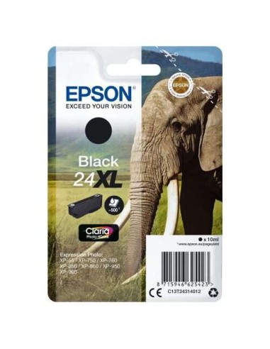 Epson T2431 (24XL) Preto Cartucho de Tinta Original - C13T24314012