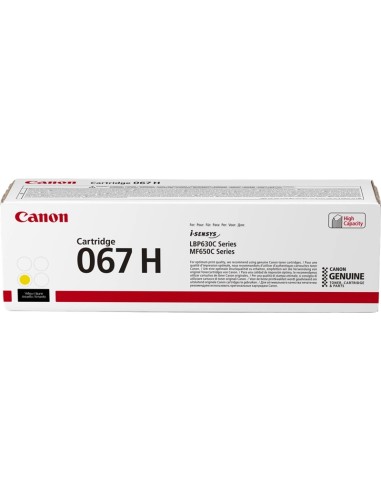 Canon 067H Amarelo Cartucho de Toner Original - 5103C002