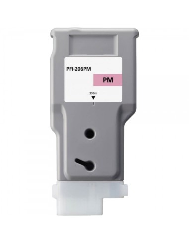 Canon PFI206 Magenta Photo Cartucho de Tinta Pigmentada Genérico - Substitui PFI206PM/5308B001