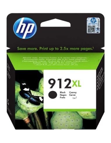 HP 912XL Preto Cartucho de Tinta Original - 3YL84AE