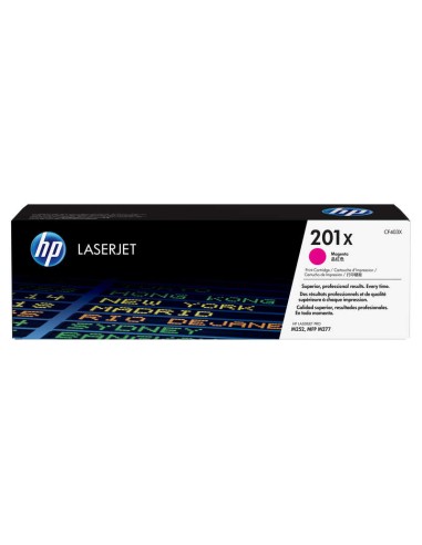 HP CF403X Magenta Cartucho de Toner Original - 201X