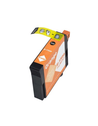Epson T1599 Laranja Cartucho de Tinta Pigmentada Genérico - Substitui C13T15994010