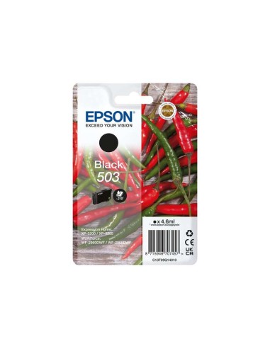 Epson 503 Preto Cartucho de Tinta Original - C13T09Q14010