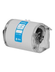 Brother CZ1005 Rolo de Etiquetas Originais de Tamanho Personalizado - Largura 50mm x 5 metros - Zero Ink 2