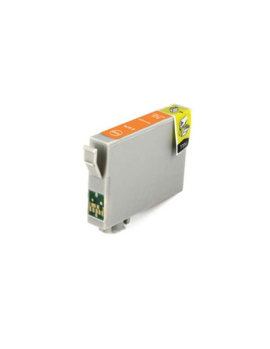 Epson T0879 Laranja Cartucho de Tinta Genérico - Substitui C13T08794010