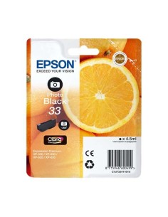 Epson T3341 (33) Preto Foto Cartucho de Tinta Original - C13T33414012
