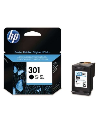 HP 301 Preto Cartucho de Tinta Original - CH561EE