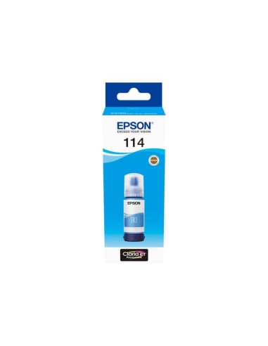 Epson 114 Ciano Garrafa de Tinta Pigmentada Original - C13T07B240