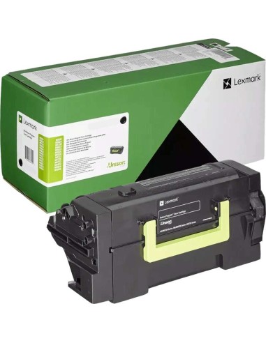 Lexmark MS725/MS821/MS822/MS823/MS825/MS826/MX721/MX722/MX822/MX826 Preto Cartucho de Toner Original - 58D2H0E, 58D2H00 (Corpor