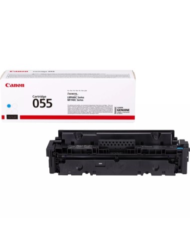 Canon 055 Ciano Cartucho de Toner Original - 3015C002