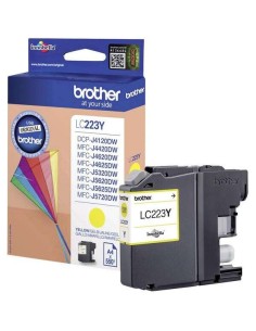 Brother LC223 Amarelo Cartucho de Tinta Original - LC223YBP