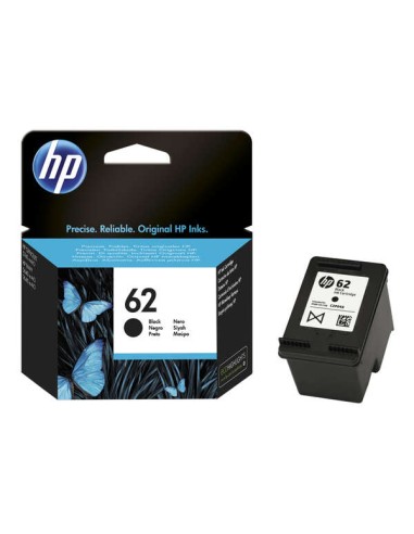 HP 62 Cartucho de Tinta Preto Original - C2P04AE