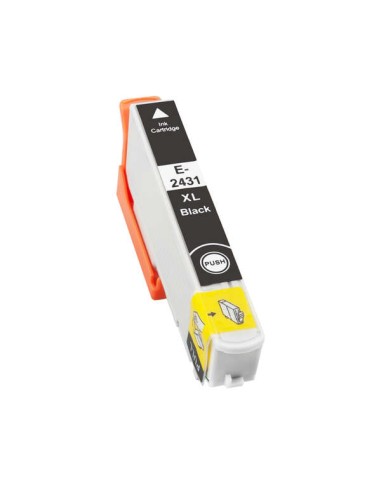 Epson T2431/T2421 (24XL) Preto Cartucho de Tinta Genérico - Substitui C13T24314012/C13T24214012