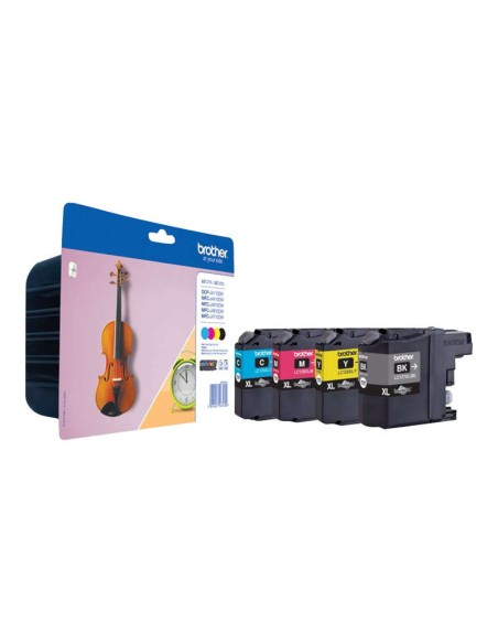 Packs de 4 Cartuchos de Tinta Originais Brother LC127XL/LC125XL - LC127XLVALBP