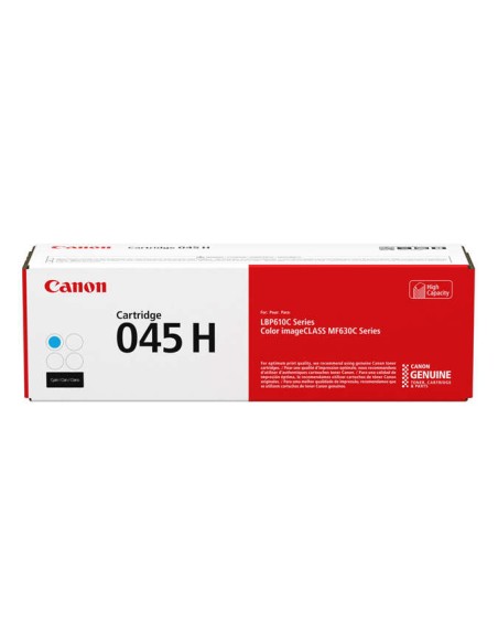 Canon 045H Ciano Cartucho de Toner Original - 1245C002