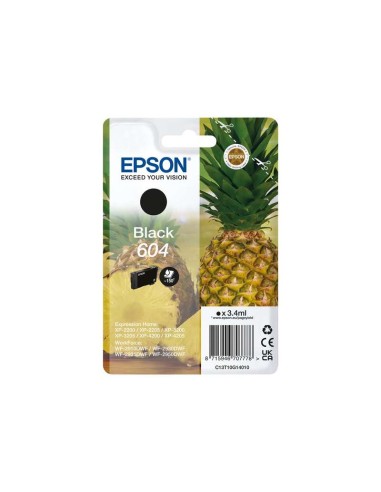 Epson 604 Preto Cartucho de Tinta Original - C13T10G14010