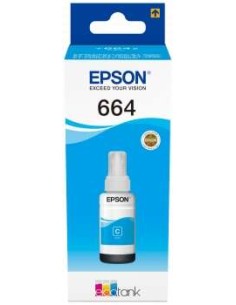 Epson T6642 Ciano Garrafa de Tinta Original - C13T664240