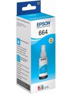 Epson T6642 Ciano Garrafa de Tinta Original - C13T664240 2