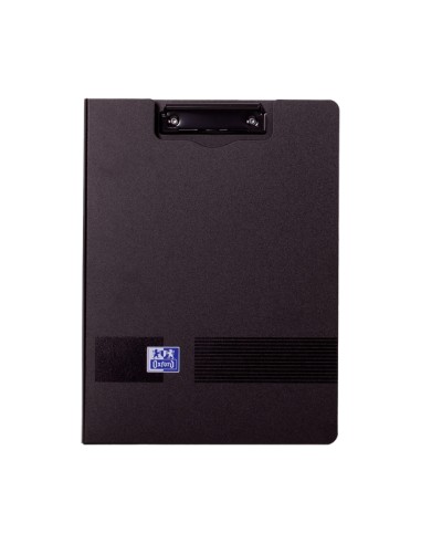 Oxford Live & Go Pasta com Prendedor Metálico - Fabricada em Polifoam - Bolso Interno - Cor Preta