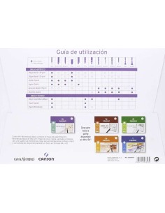Canson Minipack de 12 Folhas A4 - Milimetrado Basik - 21x29,7cm - 100g - Cor Sépia 2