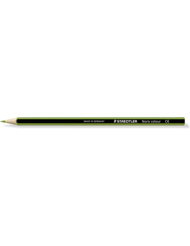 Staedtler Noris Colour 185 Lápis Hexagonal de Cor - Resistência à Quebra - Material Wopex - Cor Verde Claro