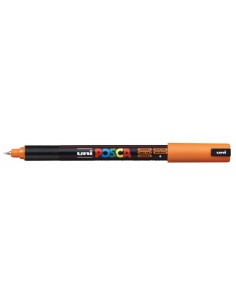 Posca PC-1MR Marcador de Pintura - Ponta Roller de Fibra 0.7mm - Linha Extrafina - Tinta Pigmentada à Base de Água - Resistente