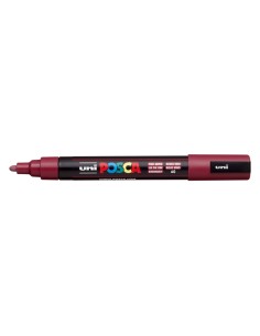 Posca PC-5M Marcador de Pintura - Ponta de Poliéster 1.8-2.5mm - Tinta à Base de Água - Resistente à Luz - Não Permanente - Cor