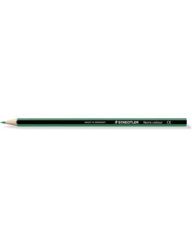 Staedtler Noris Colour 185 Lápis Hexagonal de Cor - Resistência à Quebra - Material Wopex - Cor Verde