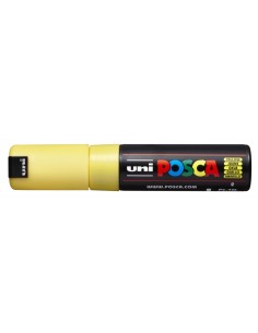 Posca PC-7M Marcador de Pintura - Ponta de Bala 4.5-5.5mm - Base à Água - Resistente à Luz - Cor Amarela 2