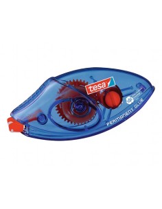 Tesa Roller EcoLogo Roller de Adesivo Permanente 8.4mm x 8.5m - Adesivo Extraforte - Preciso e Duradouro - Fabricado com plásti
