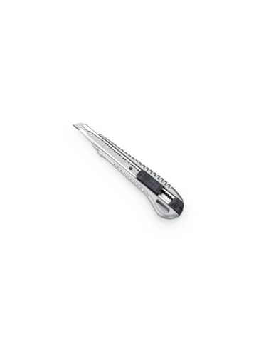 Dahle 10880 Cortador Profissional com Lâmina de 9mm - Corpo Metálico - Mecanismo Automático de Bloqueio - Guia Metálica