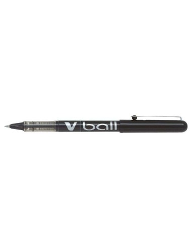 Pilot Caneta de tinta líquida V Ball 07 Rollerball - Ponta de bola redonda 0,7mm - Traço 0,5mm - Cor Preta