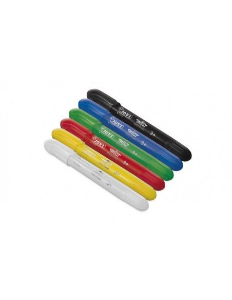 Jovi Twist Pack de 6 Bastões de Pintura Facial - Base Água - Grande Cobertura - Seca Rápido - Fácil de Remover - Hipoalergênico