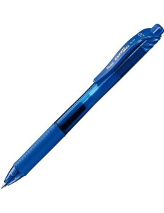 Pentel Energel X Caneta Esferográfica Retrátil - Ponta 0.7mm - Traço 0.35mm - Tinta Gel - Recarregável - Grip de Agarre - 50% d
