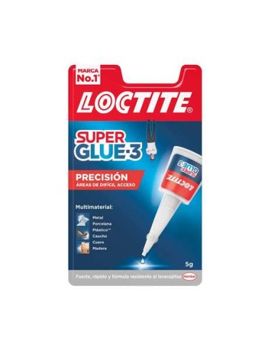 Loctite Precision Cola Universal Instantânea - 5g - Máxima Resistência - União Instantânea - 2640076/2712223/2644833