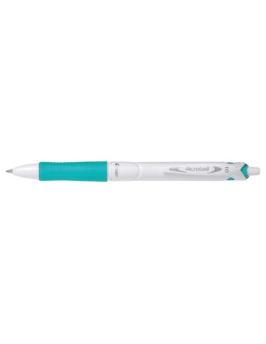 Pilot BeGreen Caneta Esferográfica Retrátil Acroball - Recarregável - Fabricada com Plástico Reciclado - Ponta Redonda 0.7mm - 