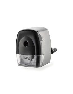 Dahle 133 Apontador de Manivela - Para Lápis de 8 a 11,5mm Ø - Lâmina de Aço - Forma de Ponta Ajustável - Grande Depósito - Cor