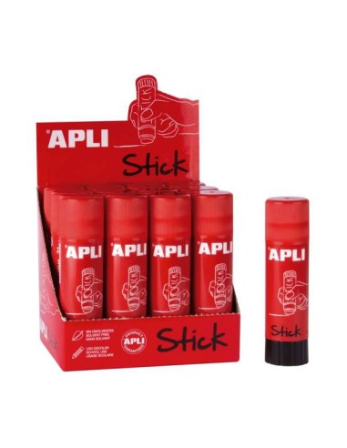 Apli Barra de Cola 40g - Secagem Instantânea - Não Enruga ou Umedece o Papel - Não Tóxica - Adequada para Uso Escolar