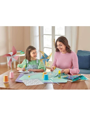 Imedio Gira e Cola Renature Cola Universal Sem Solventes 35ml - Aplicador Giratório 3 Posições - Embalagem 88% de Origem Vegeta