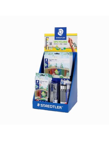 Staedtler Expositor de Mesa com 8ud 185 C12, 5ud 185 C24, 4ud 550 60, 6ud 308 S1 WP3 e 2ud de Presente 120-2