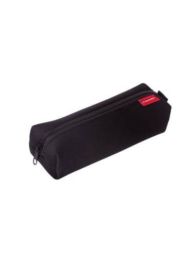 Estojo Enri Porta-tudo de 1 Compartimento - Fabricado em Neoprene - Cor Preta