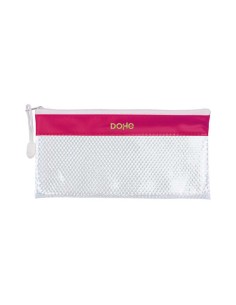 Dohe Bolsa Paisagem Tamanho 22x11cm - Fabricada em PVC - Resistente à Água - Ideal para Viagens - Fecho de Zíper - Faixa Cor Fú