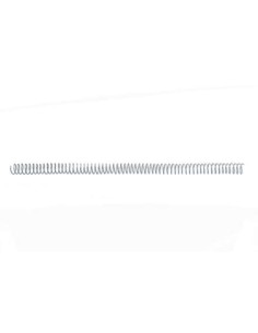 Caixa de 100 Espirais de Encadernação Metálicos 5:1 de 18mm - Cor Preta