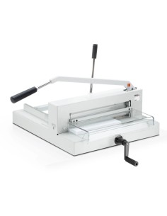DHP IDEAL 4305 Guilhotina para Grandes Espessuras de Alavanca com Capacidade até 500 Folhas (70 g/m²) - Lâmina de Aço Alemão -