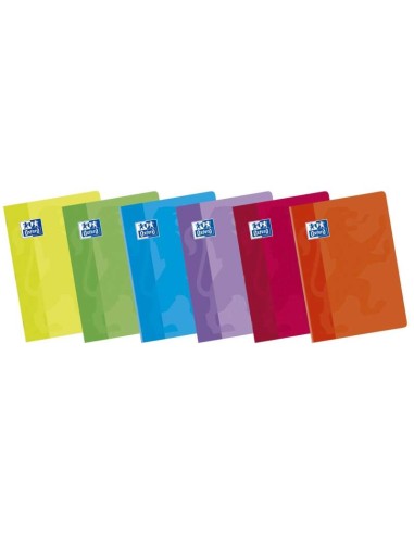 Oxford Classic Caderno Grampeado A5+ 1 Linha com Margem 48 Folhas 90g - Capa Mole - Cores Sortidas